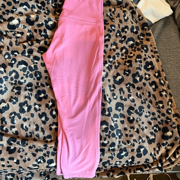 Lululemon align leggings size 8 double lined cropped - Picture 5 of 8